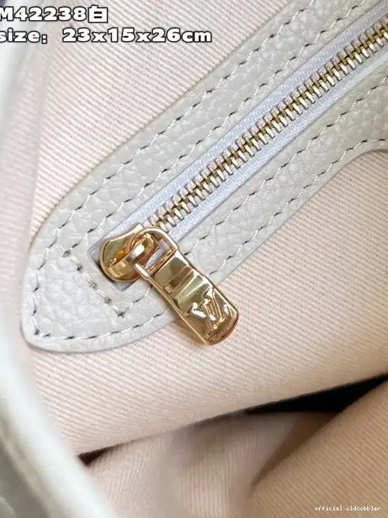 Official oldcobbler VUITTON NANO LOUIS BUCKET 0629